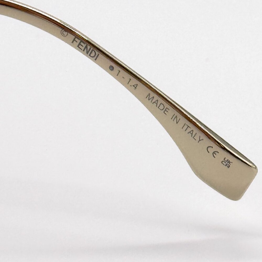 NEW FENDI FE40120I 45E SHINY BROWN WOMEN SUNGLASSES FENDI - Picture 10 of 12